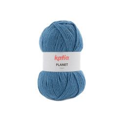 Lana Hilo Katia Planet 4014 Azul Verdoso 4014 Tejer Acrílico