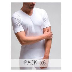 Camisetas Manga Corta Rapife Hombre Interior 750 6 uds