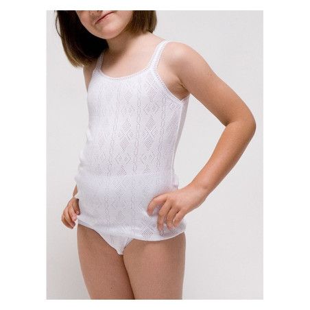 Camiseta Calada Tirante Fino Algodón Rapife 333