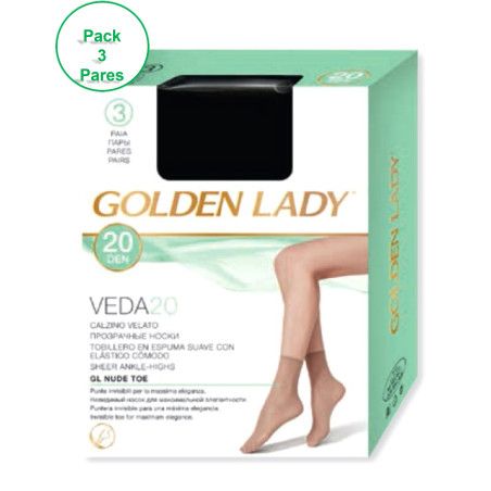 Tobillero Calcetín Media Veda 20 Golden Lady