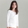 Camiseta interior manga larga con felpa 7010 niña