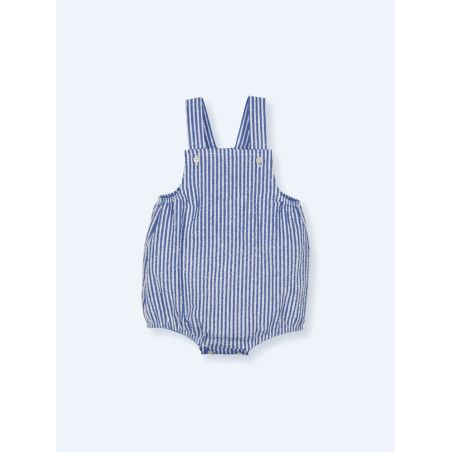 Pelele Rayas Azul y Blanco 24 meses