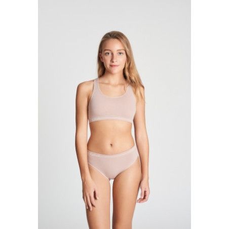 Conjunto Colegial Top y Braga Niña Kehat