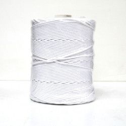 Cordón Algodón Blanco Flamenca