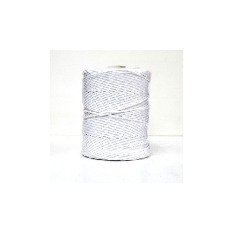 Cordón Algodón Blanco Flamenca