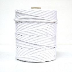 Cordón Algodón Blanco Flamenca