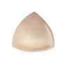 Copa con relleno triangular