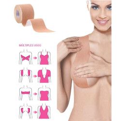 Cinta adhesiva para cubrir y levantar el pecho Lifty Tape