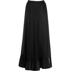 Falda Flamenca 1 Volante Negro Mujer