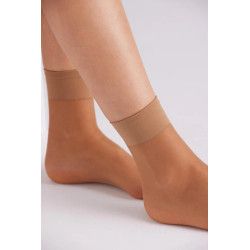 Pack 2 medias tobillera 15 denier negro