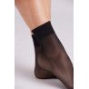 Pack 2 medias tobillera 15 denier negro
