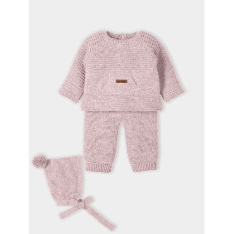Conjunto 3 Piezas Bebé Niña