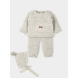 Conjunto 3 Piezas Color Natural