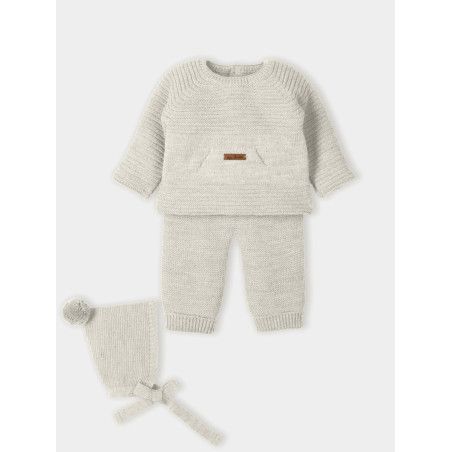 Conjunto 3 Piezas Color Natural