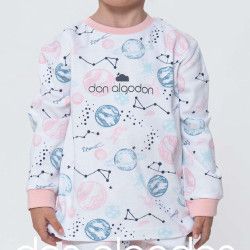 Pijama niña algodón estampado Don Algodón
