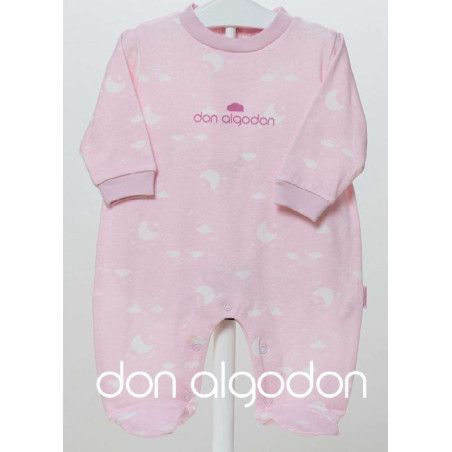 Pelele Pijama Bebé manga larga niña