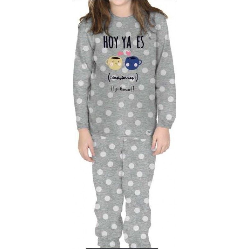 Pijama niña 10 años manga larga