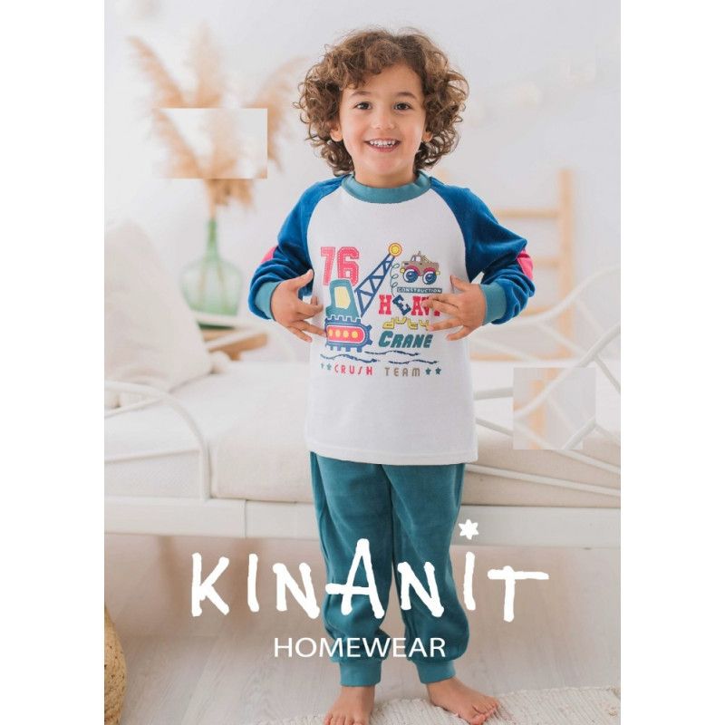 Pijama niño 2 años terciopelo