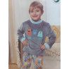 Pijama niño 3 años terciopelo