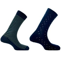 Pack 2 Calcetines hombre Algodón