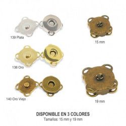 Cierre magnético bolsos para coser