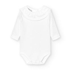 Body Cuello Volante Manga Larga