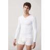 Camiseta interior térmica manga larga cuello pico 70101