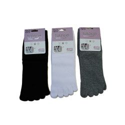 Pack 3 calcetines con dedos talla 35-40