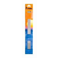 Agujas Doble Punta 40 cm Pony - Comprar online