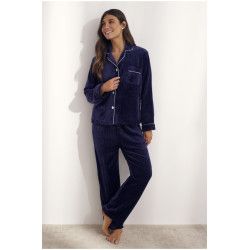 Pijama Camisero Polar P3876 Talla XXL