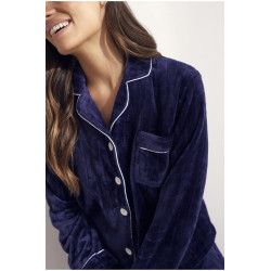 Pijama Camisero Polar P3876 Talla XXL