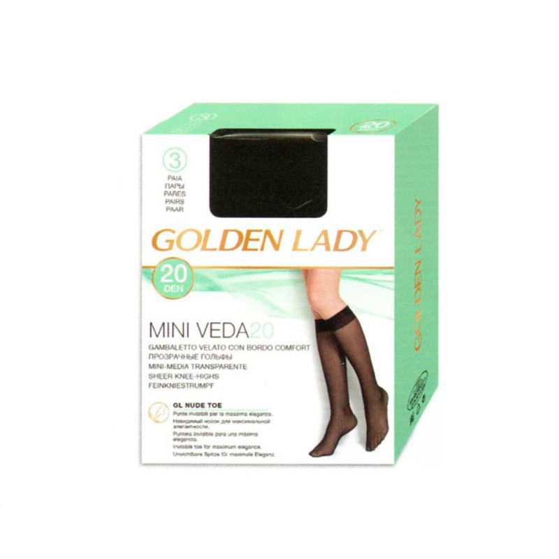 Mini Media Veda 20 Golden Lady Pack 3 Pares