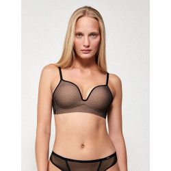 Gisela Sujetador push up sin aro en tejido plumetti 249