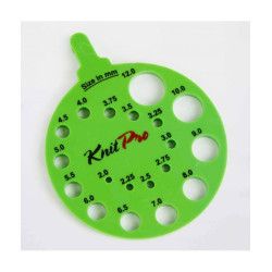 Medidor Calibrador Agujas Punto Knitpro