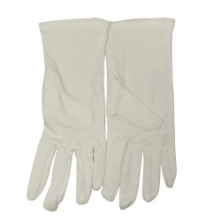 Guantes básicos de algodón para nazarenos