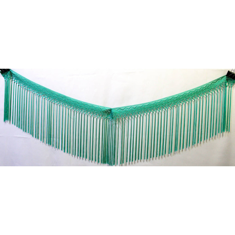 Mantoncillo Flamenca Verde Agua