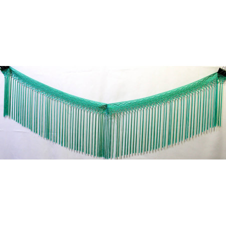 Mantoncillo Flamenca Verde Agua