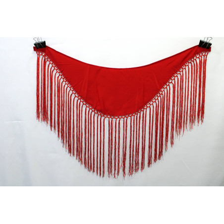 Mantoncillo Flamenca Rojo Niña