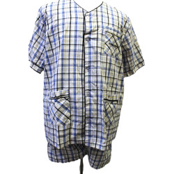 Pijama Manga Corta Don Algodón Popelin
