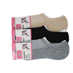 Set 3 calcetines invisibles Mujer