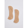 Calcetines Pinkies invisibles infantil beige
