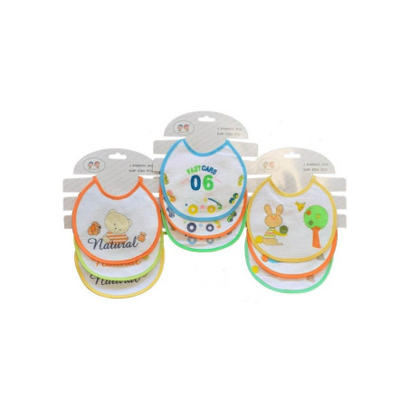 Juego de Baberos 3 Piezas Gamberritos