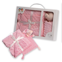 Caja Regalo Dou Dou + Manta Topitos