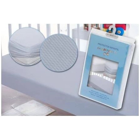Protector de Colchón Cuna Impermeable Gamberritos 60x120 cm – Transpirable y Seguro para Bebé