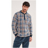 Pijama de Hombre en Coralina – Suavidad y Calidez para el Invierno