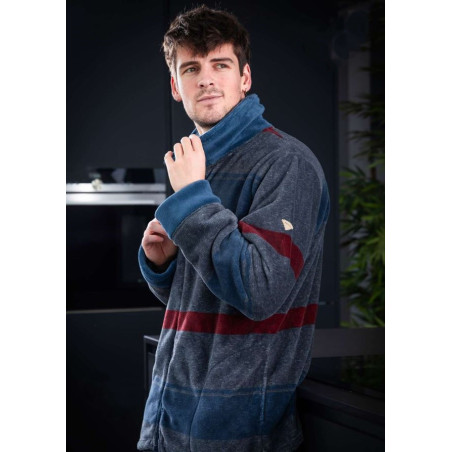 Bata Hombre Corta Cremallera Privata