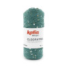 Katia Cleopatra – Hilo de algodón con lentejuelas doradas y plateadas, brillo espectacular