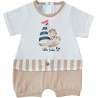 Pelele bebé 100% algodón modelo Velero | Little Sailor