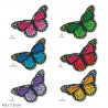 Parches Bordados Termoadhesivos Mariposas