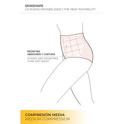 Braga reductora alta Skin Shape – Ysabel Mora